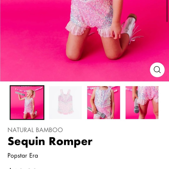 NWT sold out unopened Bums & Roses Taylor swift Halloween costume size 7/8 - Picture 3 of 3